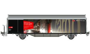 SBB Schiebewandwagen Hbils-vy 21 RIV 85 - Kiss Schweiz 560203 Spur 1